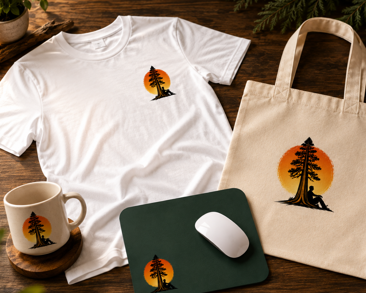 Merchandise Artikel Der entspannte Mann